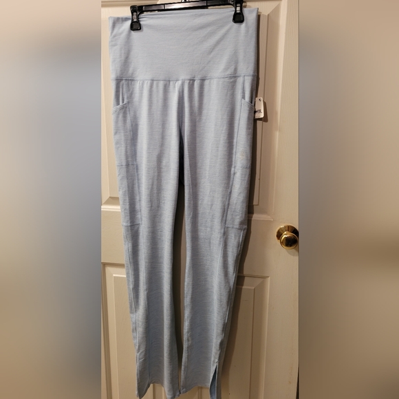 Free People Movement Zen Again Heather Flares New Size L ** - Picture 3 of 8